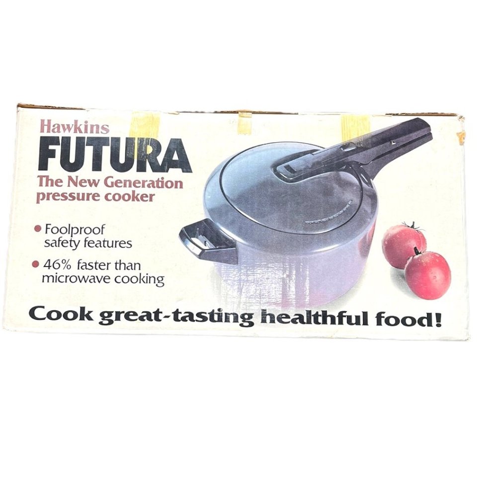 HAWKINS FUTURA THE NEW GENERATION PRESSURE COOKER 5¼ QT/5 L ANODIZED ALUNIMUM